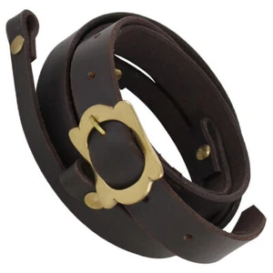 Medieval Roman Gladius Legionary Leather Baldric Sword Belt Accessory - Picture 1 of 6