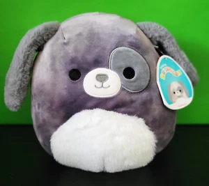 Squishmallows Gustavus Dog Soft Gray Puppy 8" Plush - Picture 1 of 4