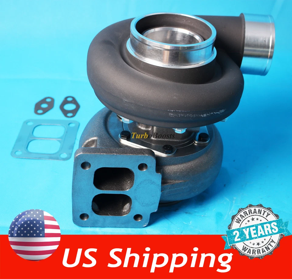 GT45 T4 V-Band 1.05 A/R 88MM Huge 600+HPS Boost Upgrade Racing Turbo Charger - Image 1 of 4