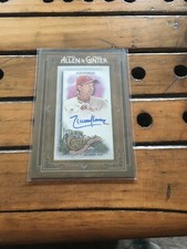 2022 Topps Allen & Ginter Randy Johnson Auto Mini Framed Autograph Card MA-RJ