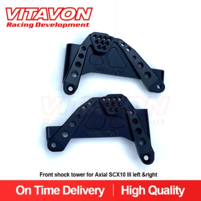 Vitavon  CNC Aluminum 7075 Front shock tower  for Axial SCX10 III left &right - Image 1 of 4