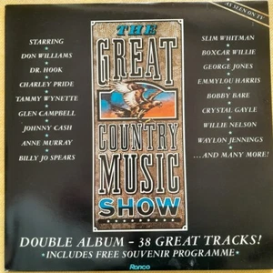 The Great Country Music Show - LP Album Vinyl Record with souvenir prog. Nr Mint - Picture 1 of 2