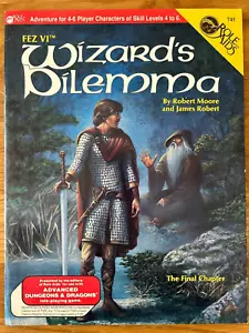 FEZ VI - ZAUBERER DILEMMA ABENTEUER FÜR FORTGESCHRITTENE DUNGEONS & DRACHEN AD&D - Bild 1 von 3