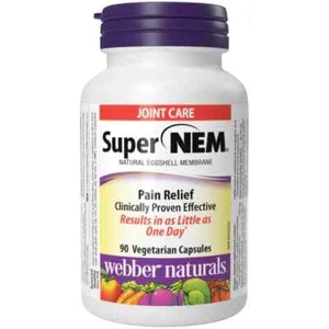 Webber Naturals Super NEM® Eggshell Membrane One Per Day, 90 Capsules - Picture 1 of 2