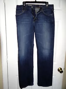 AG Adriano Goldschmied PROTEGE Straight Leg Men's Blue Distressed Jeans 33x34 - Picture 1 of 6