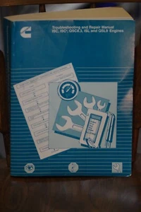 NEW CUMMINS ISC QSC8.3 ISL QSL9 ENGINE TROUBLESHOOTING REPAIR MANUAL - Foto 1 di 2