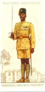1938 John Player Military Uniforms British Empire-Northern Rhodesia Regiment - Foto 1 di 1