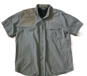 Walls SS Large Heavy Cotton CITGO Lemont Refinery(Illinois) Skeet/Hunting Shirt - Picture 1 of 7