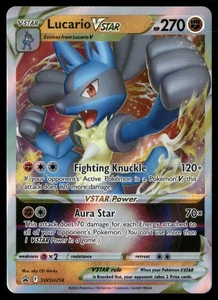 Lucario VSTAR - Promo SWSH: Sword & Shield Promo Cards SWSH214 NM - Picture 1 of 2