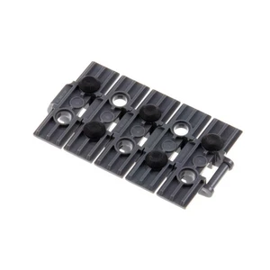 5x Lego Technic Chain Links 5x3x1 Dark Gray Chain Rubber Stud 24375 57518 - Picture 1 of 2
