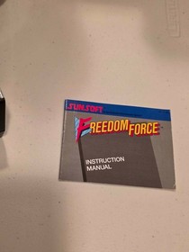 Freedom Force NES Instruction Manual