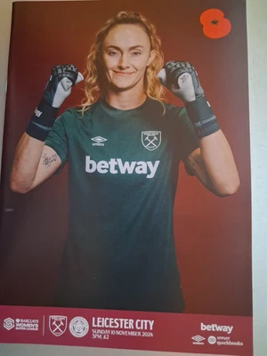 West Ham United Women v Leicester City Women 10th November 2024 - Image 1 of 2