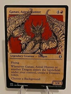 Ganax, Cazador Astral (Vitrina) Magic The Gathering Commander Legends: Battle for Baldur's Reg - Imagen 1 de 2