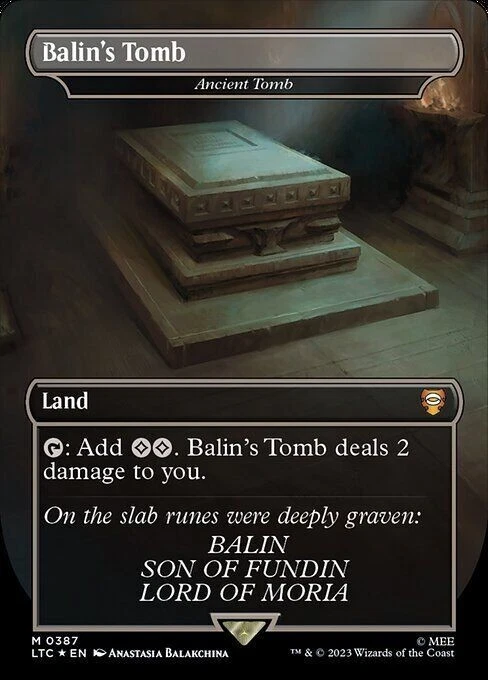 MTG - Balin's Tomb (Ancient Tomb) - LP - Image 1 of 1