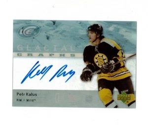 2007-08 Upper Deck Ice Glacial Graphs #GGPK Petr Kalus - Picture 1 of 2