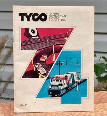CATÁLOGO TRENES Y SISTEMA DE CARRERAS TYCO HO escala 1974-75 CATÁLOGO Foto 1 de 4