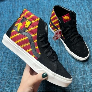 RARO Zapatillas Vans x Harry Potter Sk8 Hi Gryffindor Edición Limitada Para Mujer 9.5 - Imagen 1 de 9