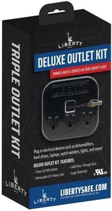 Steckdosen-Set für Innentresor Zubehör mit USB und Ethernet für Luftentfeuchtung - Bild 1 von 5