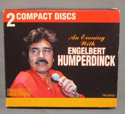 ENGELBERT HUMPERDINCK "An Evening With " NEAR MINT CONDITION 2CD Compact Disc Foto 1 de 2