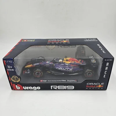 全新带盒 Bburago 1:18 甲骨文红牛 RB19 | Max Verstappen #1 | 拉斯维加斯大奖赛 2023 — 第 1/4 张图片