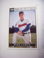 1994 MIKE LYNCH LETHBRIDGE MOUNTIES BASEBALL CARD FREE CANADA SHIPPING