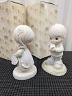 Precious Moments By Enesco “Mommy I Love You” And A Cute Little Girl. Set Of 2