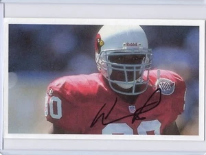 Tarjeta índice A firmada autografiada por Andre Wadsworth de los Cardenales de la NFL firmada 3x5 - Imagen 1 de 1