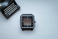 Crazy Rare Collectible USSR WATCH VOSTOK square plastic case SERVICED