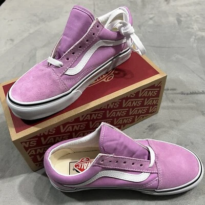 Zapatillas deportivas VANS Old Skool rosa de caña baja para mujer 6,5 blanco orquídea (hombres 5) Foto 1 de 4