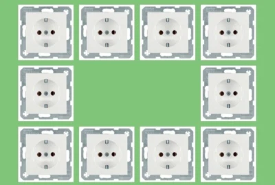 10x Steckdose Berker S1 polarweiß glänzend 47438989 - Bild 1 von 4