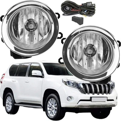 Faros antiniebla delanteros luces de conducción para Toyota Land Cruiser Prado 2014 ~ 2016 encendido/1 juego Foto 1 de 4