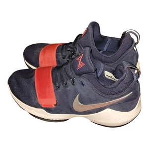 Nike PG Paul George 1 USA Herren Größe 9,5 Blau Sportschuhe Turnschuhe 878627-900 - Bild 1 von 5