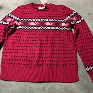 vineyard vines girls sweater size 7-8 NWT - Picture 1 of 3