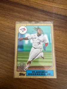 2022 Topps Update Series - 1987 Topps Baseball #87TBU-50 Vladimir Guerrero Jr. - Picture 1 of 2