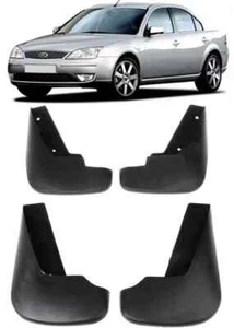Genuine Molded Set Splash Guards Mud Flaps For 2000-2007 Ford Mondeo MK3 Saloon - Picture 1 of 6