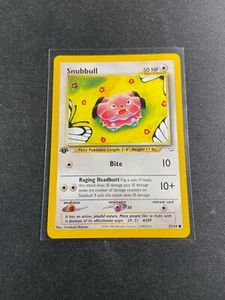 Pokemon Neo Revelation 1st Edition Mint Snubbull 55/64 PSA 9 10 - Picture 1 of 2