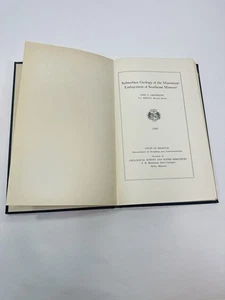 1955 Subsurface Geology Mississippi Embayment Southeast Missouri w/ Maps RARE - Picture 1 of 16