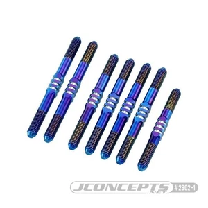Jconcepts 3.5mm Fin Titanium turnbuckle set, burnt blue 7pc. / JC-2802-1 - Bild 1 von 1