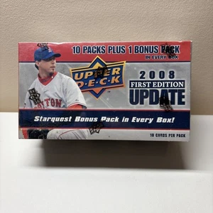 2008 Upper Deck First Edition UPDATE MLB Factory Sealed Box - Picture 1 of 2