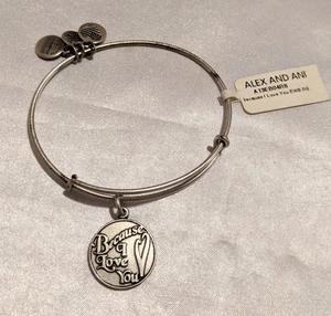 Bracciale ALEX E ANI Perché Ti Amo Braccialetto Espandibile Argento Rafaeliano 2015 - Foto 1 di 8