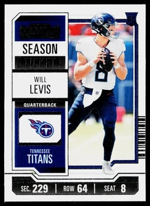 2023 Panini Contenders Will Levis #97 *RC* Tennessee Titans - Picture 1 of 2