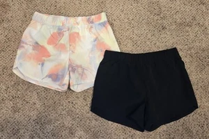 Old Navy Girls Dolphin Hem Active Run Shorts XL (14/16) Lot of 2 - Picture 1 of 5