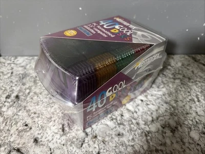Disquete vintage Memorex COOL DISKS 2HD 3.5 1.44 MB paquete de 40 5 colores nuevo Foto 1 de 4