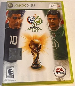 FIFA World Cup 2006 Germany Xbox 360 Game VG Tested Original Case Labels - Picture 1 of 3