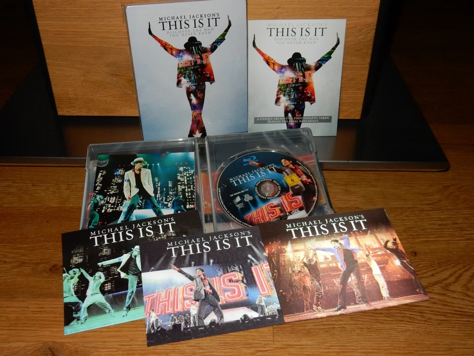 Michael Jackson's This Is It ***Bluray Steelbook*** wie neu - Bild 1 von 1