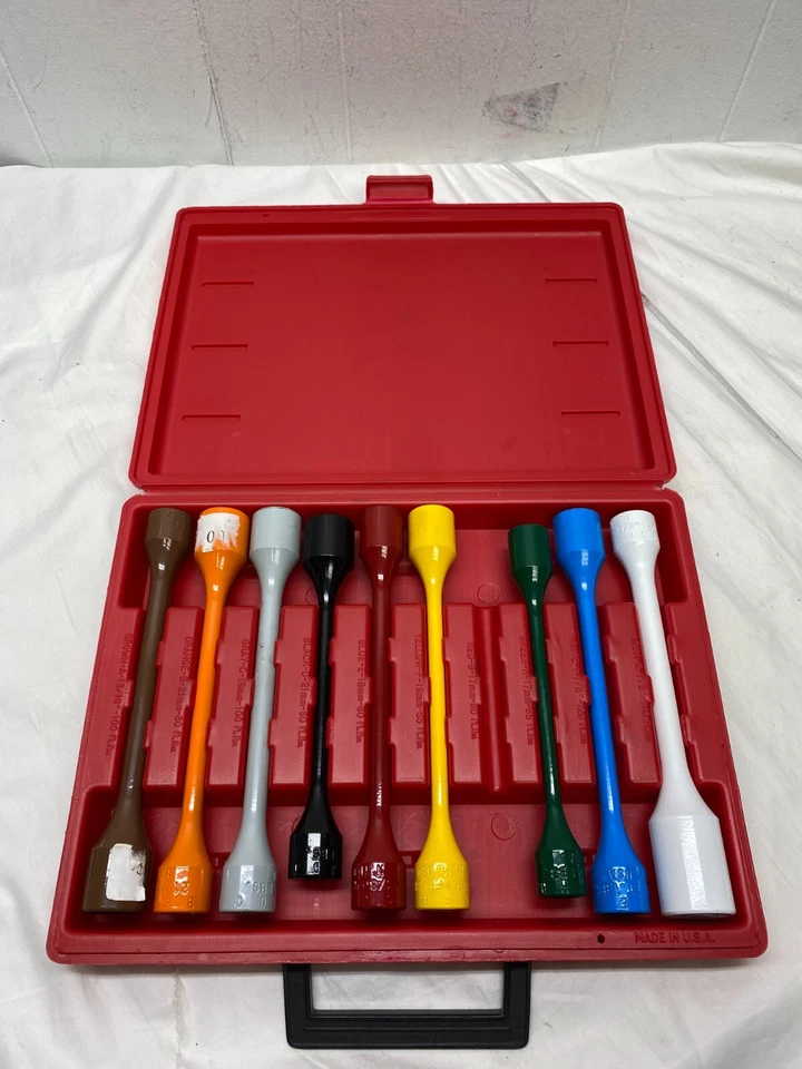 Ken-Tool Juego de 9 varillas de par 30179 con estuche que falta uno Foto 1 de 4