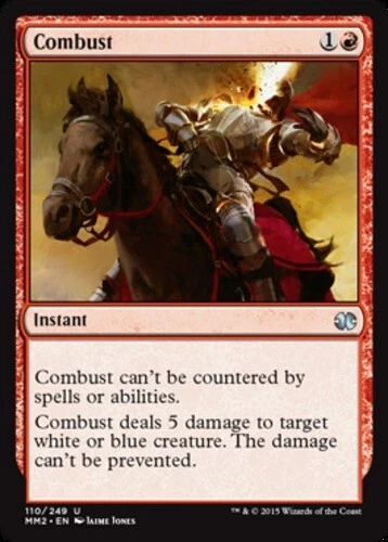 x1 Combust - Modern Masters 2015 - NM - MTG - Image 1 of 1