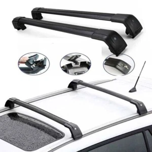 2PCS Aluminum Cross Bars Crossbar Roof Rail Rack Fit AUDI Q7 2006-2015 - Picture 1 of 8