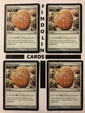 4x Selesnya Signet Ravnica City Of Guilds LP/NM x4 English Multiple Playsets