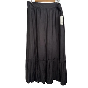 Wonderly Womens Ansel Gray Maxi Skirt Size XL . NWT - Picture 1 of 12